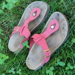 Betula Birkenstock pink sandals